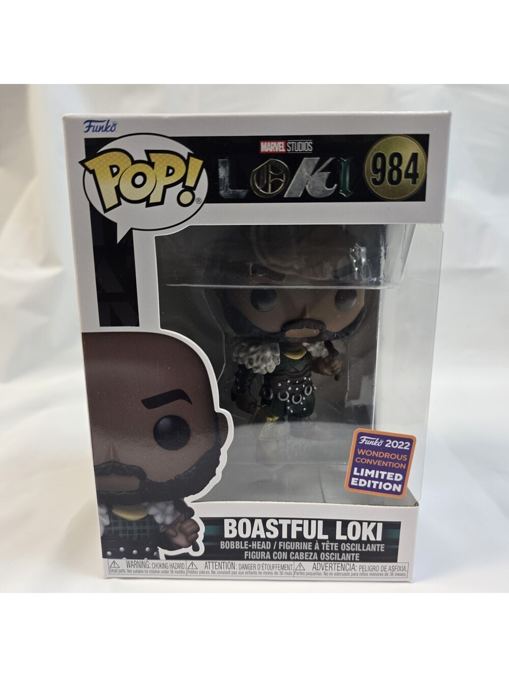 Funko Pop! Vinyl: Marvel Boastful Loki Target WonderCon Funko (Exclusive) #984
